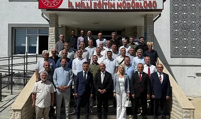 Erzincan'da ilkokul müdürleriyle yeni eğitim öğretim yılı toplantısı yapıldı