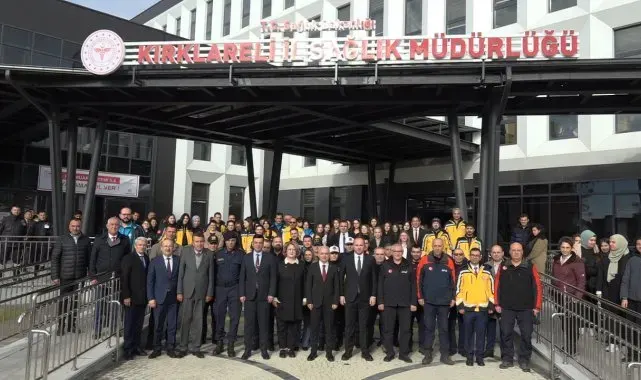 Kırklareli'nde 'Fermuar Sistemi ile Yaşama Yol Ver' lansmanı yapıldı