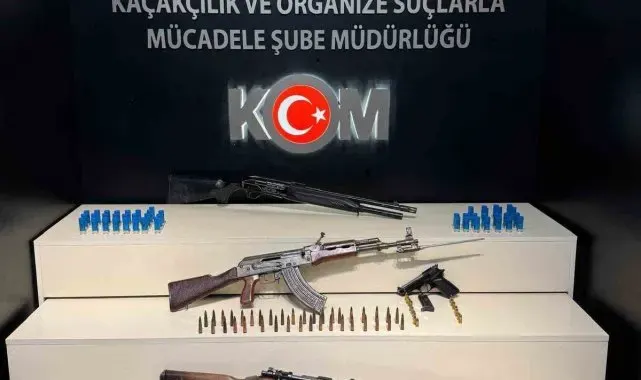 Van'da silah operasyonu