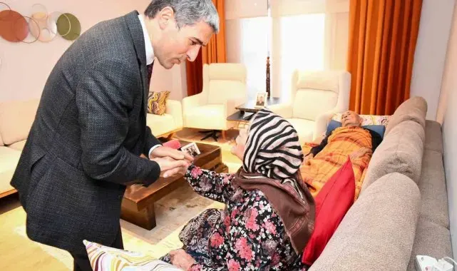 Vali Aktaş, şehit ailesini ziyaret etti