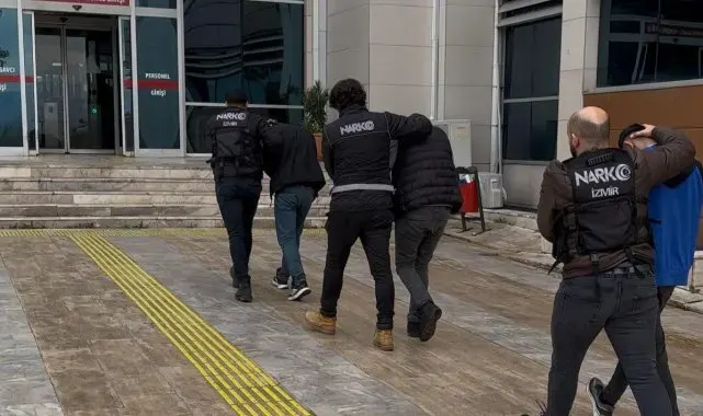Hayvan damında uyuşturucu satan 3 kişi tutuklandı