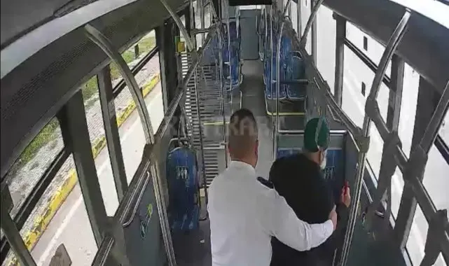 Otobüs şoföründen örnek davranış