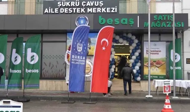 Besaş Fabrika Satış Mağazası, Mudanya'da hizmete girdi