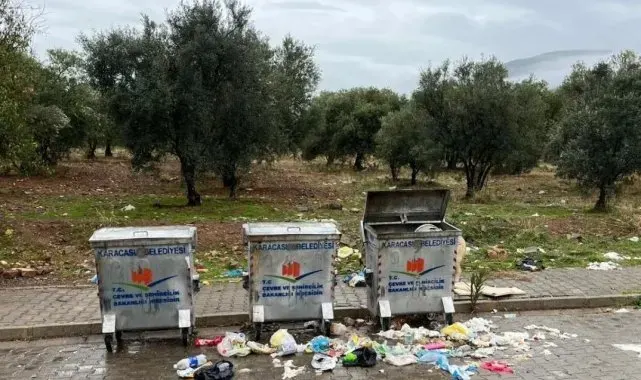 Karacasu Belediyesi'nden çöp uyarısı