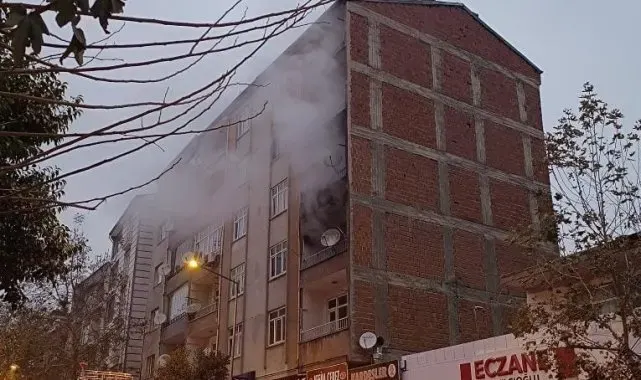 Elazığ'da ev yangını