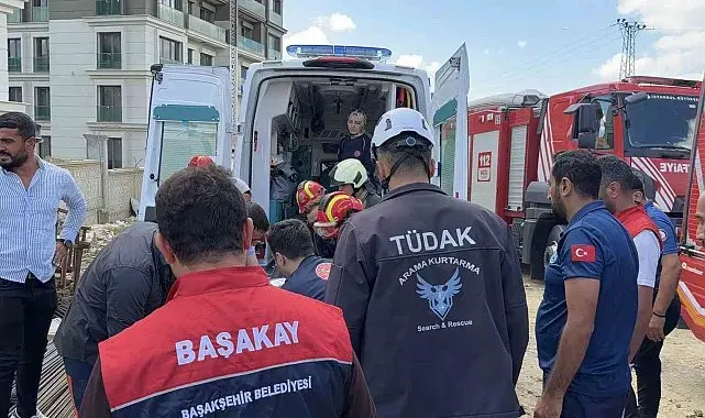 Başakşehir'de inşaat alanında göçük: 1 işçi hayatını kaybetti