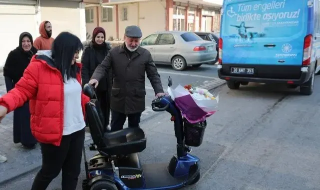 Kas hastası Rabia'nın hayali gerçek oldu