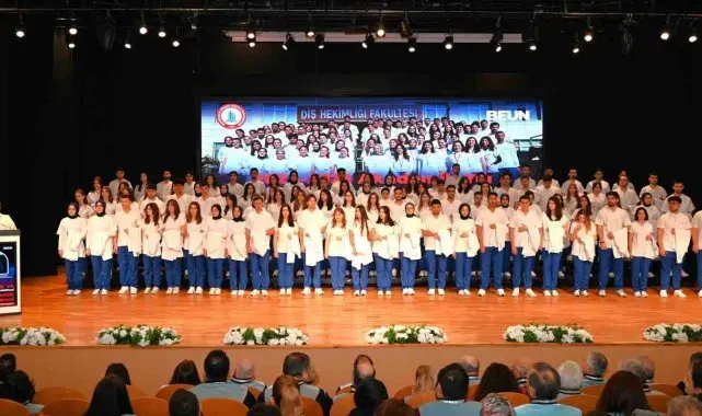 BEUN'de beyaz önlük giyme töreni gerçekleştirildi