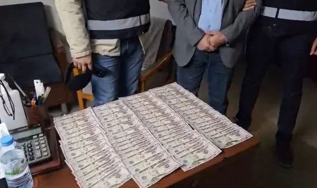Piyasaya sahte '50 ve 100'lük ABD Doları banknotu sokan 4 şüpheli yakalandı
