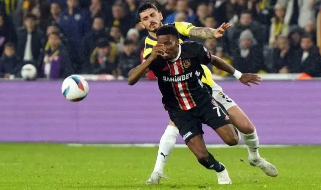 Trendyol Süper Lig: Fenerbahçe: 3 - Gaziantep FK: 1