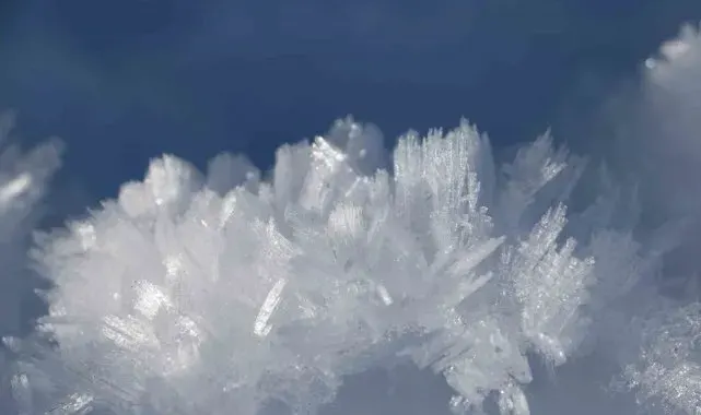 Ilgaz Dağı'nda 'kristal kar' şöleni