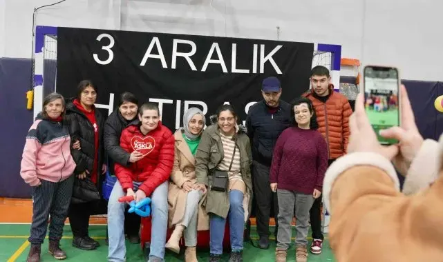 Çorum'da engelli bireyler unutulmaz bir gün yaşadı