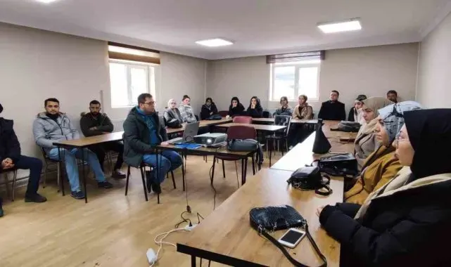 Selim'de 'Buğdaygil yem bitkileri yetiştiriciliği' kursu düzenlendi