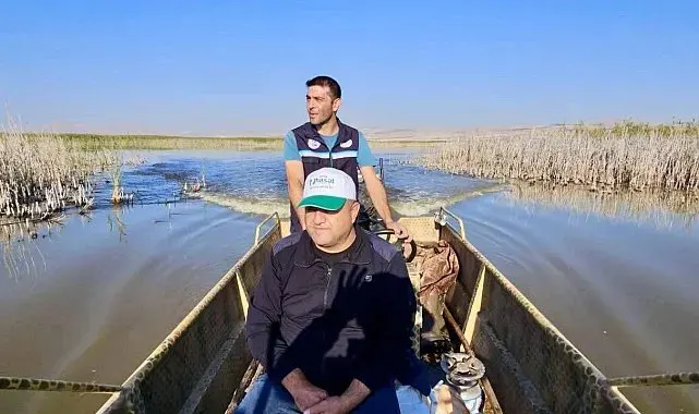 Karamık Gölü'nde av yasağı denetimi
