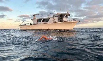 Tuna Tunca, Catalina Kanalı'nı da geçti