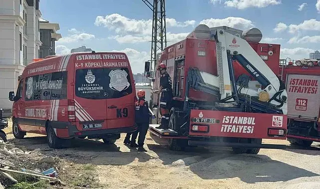 Başakşehir'de inşaatta göçük: 1 işçi toprak altında