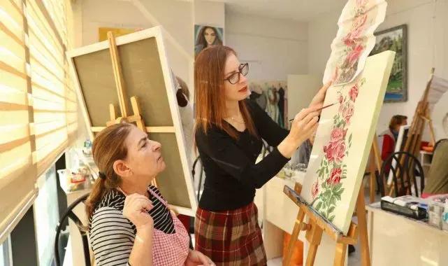 Mudanya 7'den 70'e sanat ve sporla iç içe