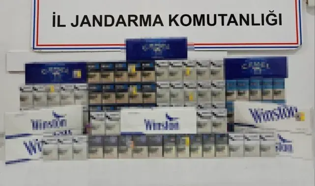 Van'da 610 paket kaçak sigara ele geçirildi
