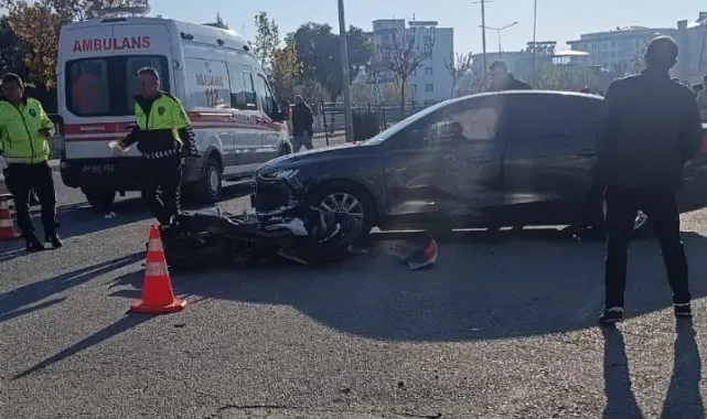 Siirt'te otomobil ile motosiklet çarpıştı: 1 ölü