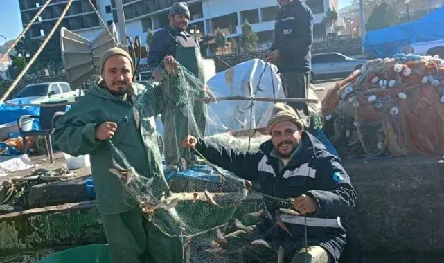 Zonguldak'ta barbun balığı bereketi