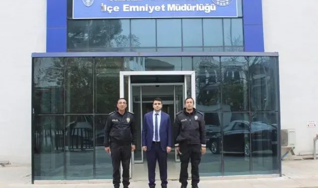 Kaymakam Kılıç'tan iki emniyet birimine ziyaret