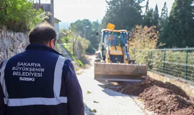 Bağlar Mahallesi'nin su iletim hattı güçlendiriliyor