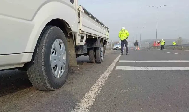 Kış lastiği uygulamasında ilk cezalar yazıldı