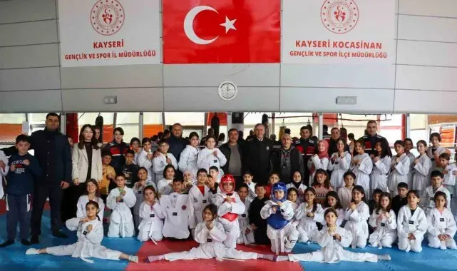 Kocasinan Jandarma ERVA Spor Okulu'na ziyaret