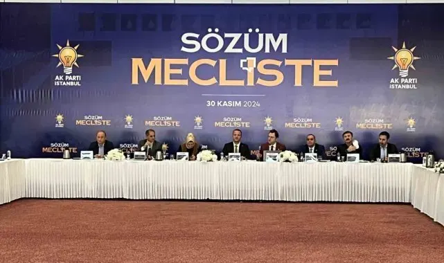 AK Parti İstanbul İl Başkanlığı "2. Sözüm Mecliste" programı düzenledi