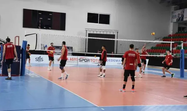 Cizre Belediyespor, TÜRŞAD deplasmanı hazırlıklarını tamamladı