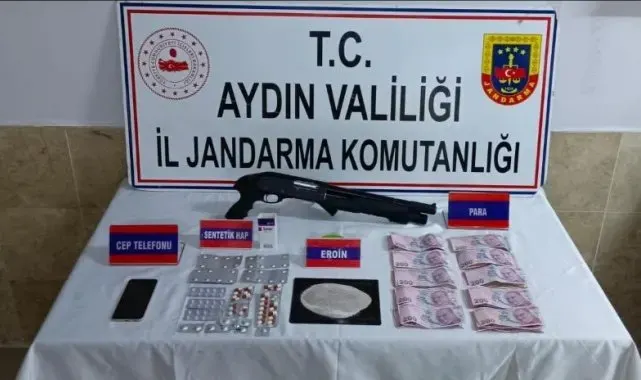 Nazilli'de jandarmadan uyuşturucu operasyonu: 1 tutuklama