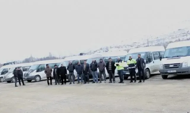 Giresun'da okul servis araçları denetlendi