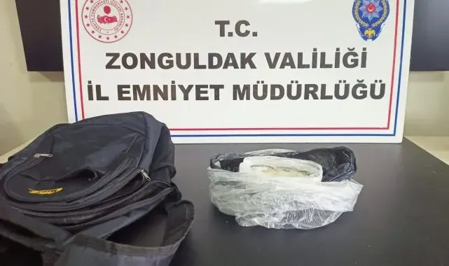 Zonguldak'ta uyuşturucu operasyonunda 2 şüpheli tutuklandı