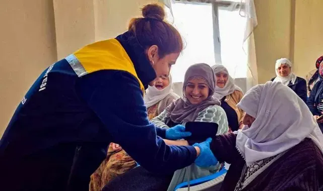 Diyarbakır'da kadınlara sağlık taraması hizmeti