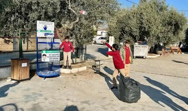Germencik'te çocuklar eğlenerek çevreyi korumayı öğreniyor