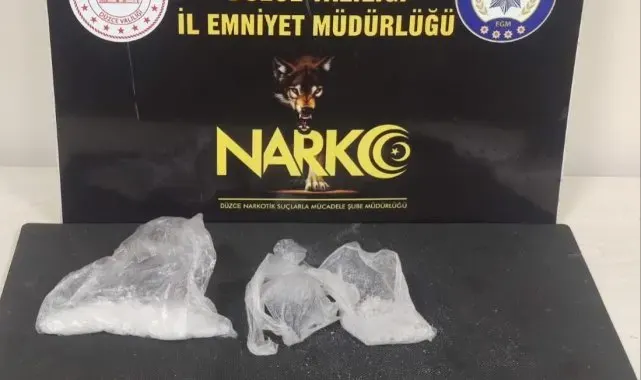 Üzerinden 65 gram uyuşturucu çıkan şahıs tutuklandı