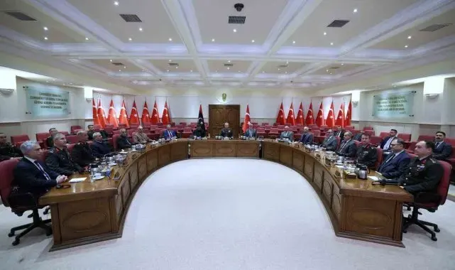 Türkiye ile Libya heyetleri '5+5 Ortak Askeri Komisyonu' çerçevesinde Ankara'da bir araya geldi