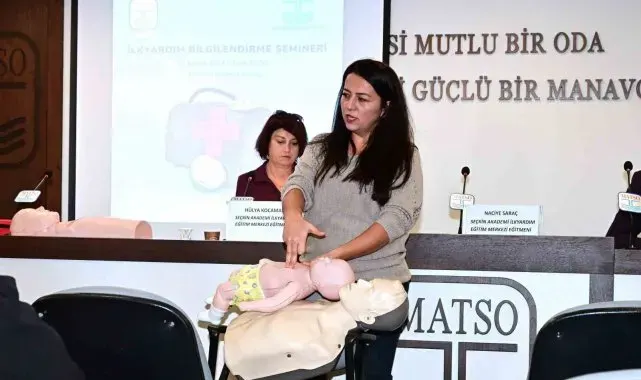MATSO'da ilk yardım bilgilendirme semineri