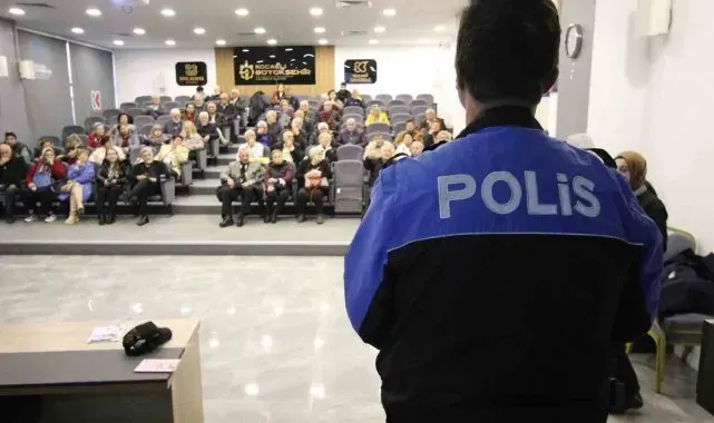 65 yaş üstü vatandaşlara güvenlik tedbirleri eğitimi
