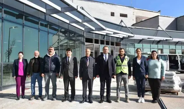 Didim Devlet Hastanesi inşaatı devam ediyor