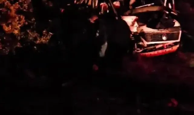 İşçi servisi tarlaya uçtu, 1'i ağır 6 yaralı