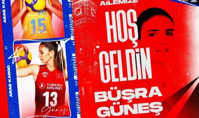 Aras Kargo, Büşra Güneş'i kadrosuna kattı