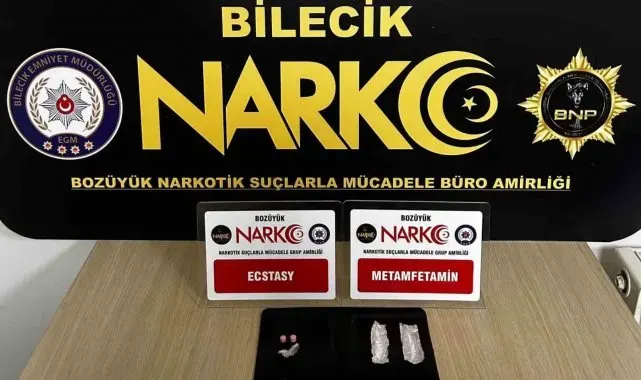 Bilecik'te şüpheli şahsın üzerinden uyuşturucu çıktı