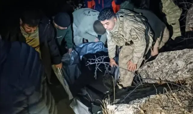 Siirt'te sürücüsünün kontrolünü kaybettiği otomobil uçurumdan düştü: 1 ölü, 2 yaralı
