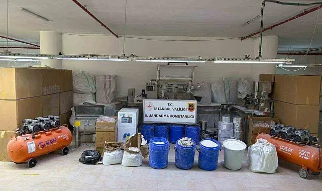 Çatalca'da uyuşturucu imalathanesine operasyon: 2 gözaltı