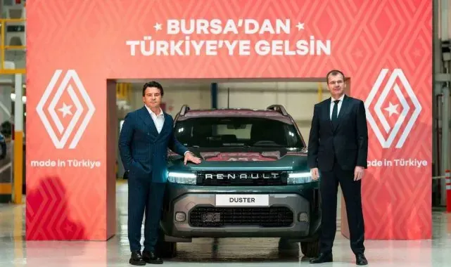 Yeni Renault Duster'ın üretimi Bursa'da başladı