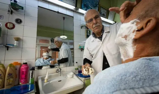 Berberliğe adanan bir ömür: 62 yıldır aynı dükkanda