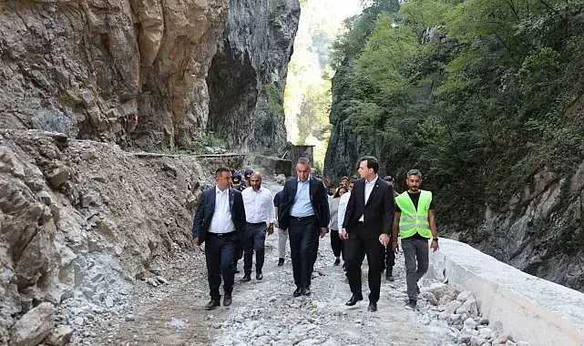 Vali Çağatay, Yenice ilçesinde incelemelerde bulundu