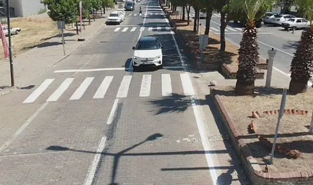 Güzelçamlı'da havadan trafik denetimi