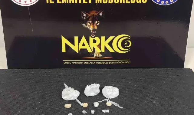 Düzce'de uyuşturucu yapımında kullanılan malzeme ele geçirildi